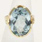 Ring - 14 karaat Geel goud - Spinel, Handtassen en Accessoires, Ringen, Nieuw