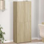 vidaXL Archiefkast 60x32x153 cm bewerkt hout sonoma, Huis en Inrichting, Verzenden, Nieuw