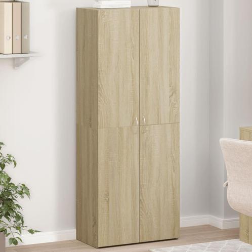 vidaXL Archiefkast 60x32x153 cm bewerkt hout sonoma, Huis en Inrichting, Kasten | Overige, Nieuw, Verzenden