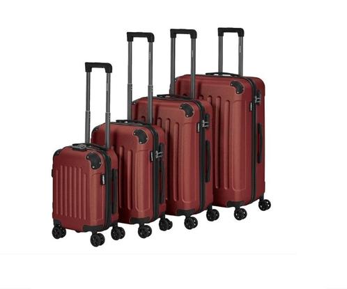 Reiskoffer 4 stuks klassieke koffer ABS Trolley kofferset, Autos : Divers, Outils de voiture, Envoi