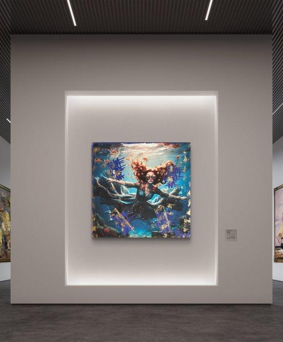 Nicole Lubbers - Two Realities XL, Antiek en Kunst, Kunst | Schilderijen | Modern