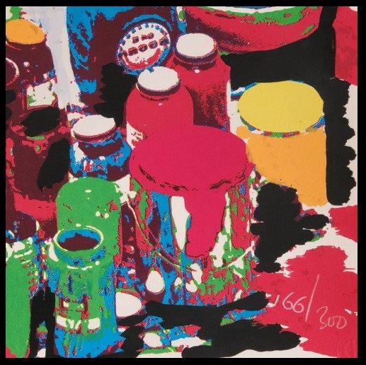 Karel Appel (1921-2006) - Schilderskist karel appel, Antiquités & Art, Antiquités | Autres Antiquités