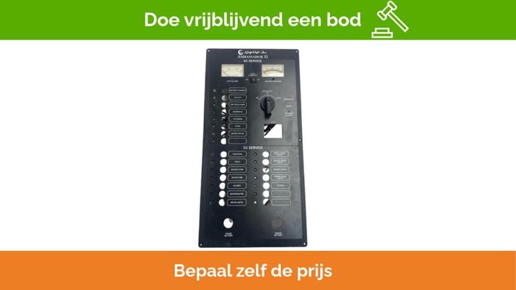 Bieden: Gulf Craft Ambassador 32 AC | DC switch panel, Sports nautiques & Bateaux, Accessoires navigation, Enlèvement ou Envoi