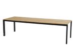 4 Seasons Outdoor Goa tafel met teak blad 280 x 95 cm * SALE, Tuin en Terras, Nieuw