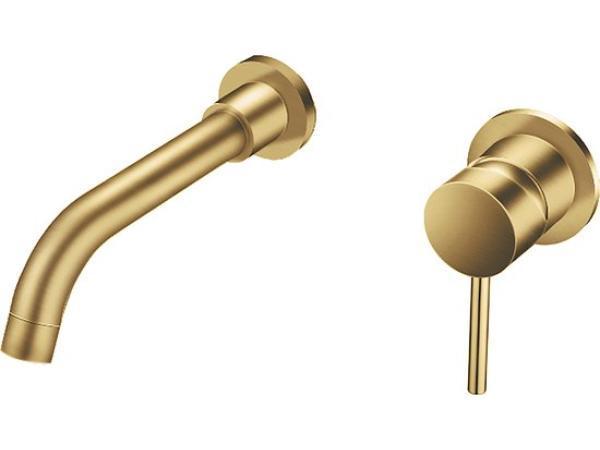 Veiling -  inbouw wastafelkraan – geborsteld goud, Doe-het-zelf en Bouw, Sanitair