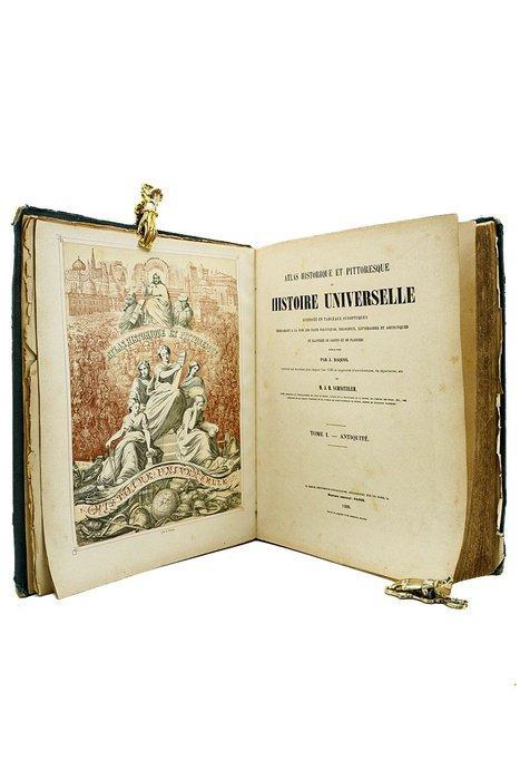 Baquol & Schnitzler - Atlas historique et pittoresque, Antiek en Kunst, Antiek | Boeken en Manuscripten