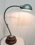 Adher - Bureaulamp - Aluminium & Staal - Zwanenhals met