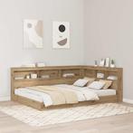 vidaXL Opberghoofdbord artisanaal eikenkleurig 140 cm, Huis en Inrichting, Slaapkamer | Bedden, Verzenden, Nieuw