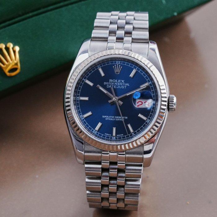 Rolex - Datejust 36 - 116234 - Heren - 2020+, Handtassen en Accessoires, Horloges | Heren