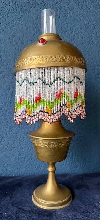 Lampe à huile - Paris - Laiton, Verre - Lampe Parisienne, Antiek en Kunst, Kunst | Designobjecten