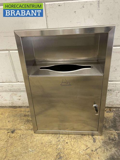 RVS Inbouw papierdispenser dispenser 37,5 x 53,5 cm Horeca, Zakelijke goederen, Horeca | Meubilair en Inrichting, Ophalen of Verzenden