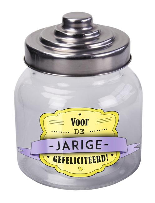Snoeppot Jarige 14cm, Hobby en Vrije tijd, Feestartikelen, Nieuw, Verzenden