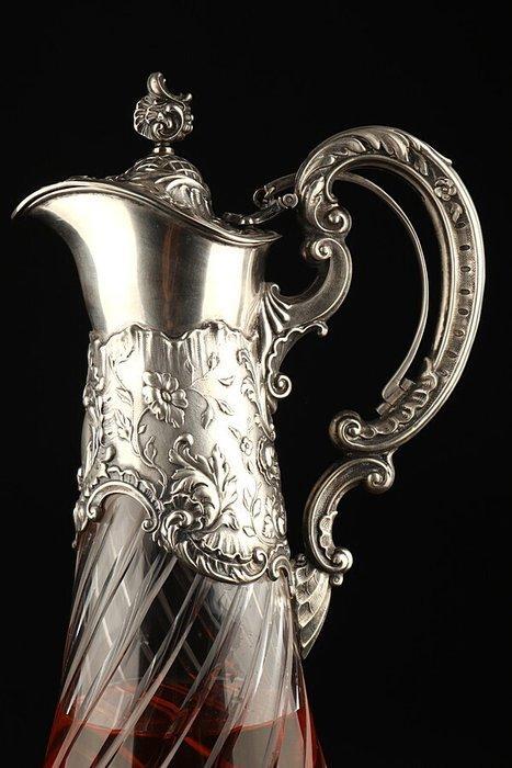 Koch & Bergfeld - Karaf - .800 zilver, Antiek en Kunst, Antiek | Zilver en Goud