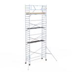 Rolsteiger Basic 90x305 9,2m werkhoogte tegen de gevel, Doe-het-zelf en Bouw, Verzenden, Nieuw, Rolsteiger of Kamersteiger, 5 meter of hoger