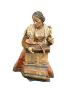 Figuur - Statuetta presepe napoletana - Terracotta, glasogen