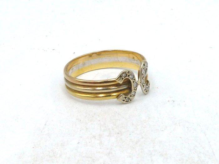 Bague - 18 carats Or jaune, Or blanc, Or rose Diamant, Bijoux, Sacs & Beauté, Bagues