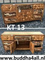 NU KORTING op gerecycled hout meubels! Tv-meubel, dressoir, Huis en Inrichting, Nieuw, Ibiza, boho, vintage, Bali, gerecycled, kleurrijk