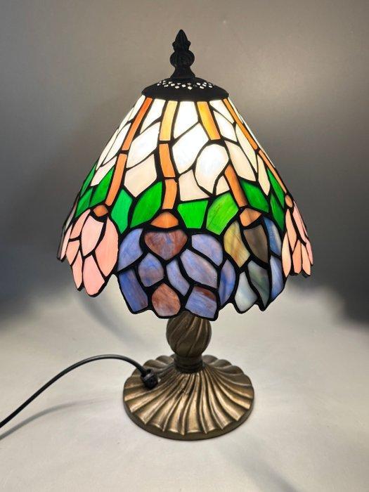 tiffany style lamp - Tafellamp - Glas-in-lood, Antiek en Kunst, Curiosa en Brocante