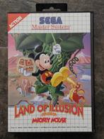 Mickey Mouse Land of Illusion (Sega tweedehands game), Nieuw, Ophalen of Verzenden