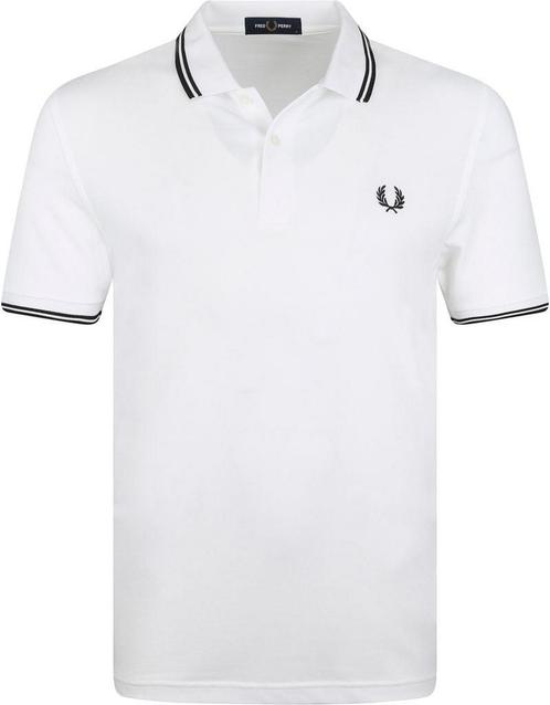 Fred Perry Polo M3600 Wit maat Maat 46 (S) of kleiner Heren, Kleding | Heren, Polo's, Wit, Nieuw, Maat 46 (S) of kleiner, Verzenden