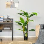 Kunstbanaanplant - LuxeLife - Realistisch - 150 cm - Groen, Huis en Inrichting, Kamerplanten, Ophalen of Verzenden
