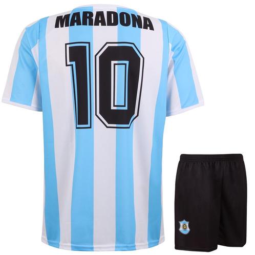 Kingdo Argentinie Voetbaltenue Maradona - Kind en, Sports & Fitness, Football, Envoi