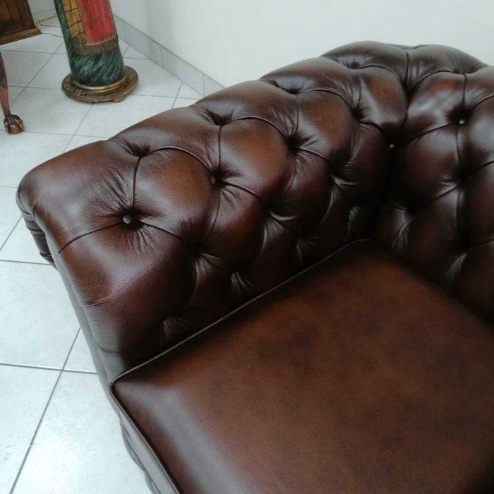 Chesterfield style - Fauteuil - Leder - Club nuova, Antiek en Kunst, Curiosa en Brocante