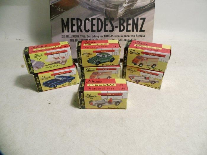 Schuco 1:87 - Modelauto (8) - Mercedes-Benz - Volkswagen -, Antiquités & Art, Antiquités | Jouets