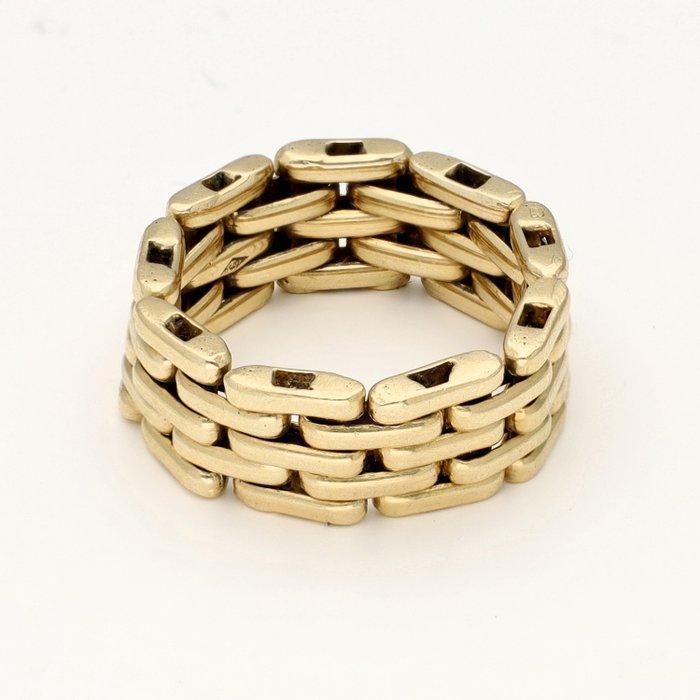 Ring - 18 karaat Geel goud, Handtassen en Accessoires, Ringen