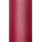 Bordeaux Rode Tule Rol 15cm 9m, Verzenden