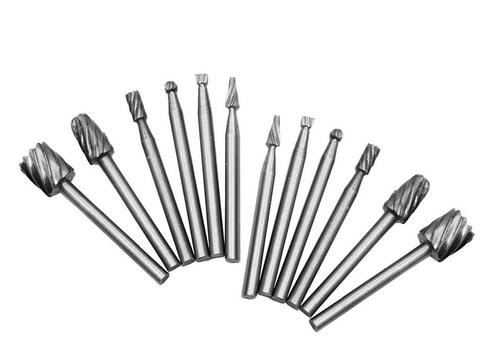 Set van 12 mini (dremel) freesjes, Doe-het-zelf en Bouw, Gereedschap | Overige machines, Nieuw, Verzenden
