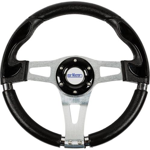 Seamaster Stuurwiel Boot 330mm Zwart, Sports nautiques & Bateaux, Accessoires & Entretien, Enlèvement ou Envoi