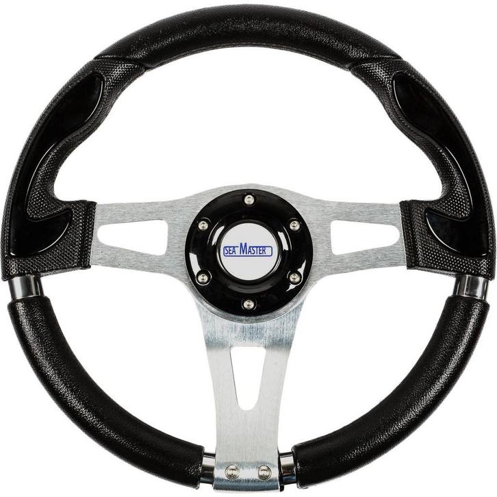 Seamaster Stuurwiel Boot 330mm Zwart, Watersport en Boten, Accessoires en Onderhoud, Nieuw, Ophalen of Verzenden