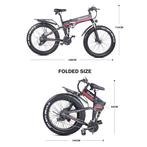 MX01 Vouwbare Elektrische Fiets - Off-Road Smart E Bike -, Fietsen en Brommers, Nieuw, Verzenden, Shengmilo