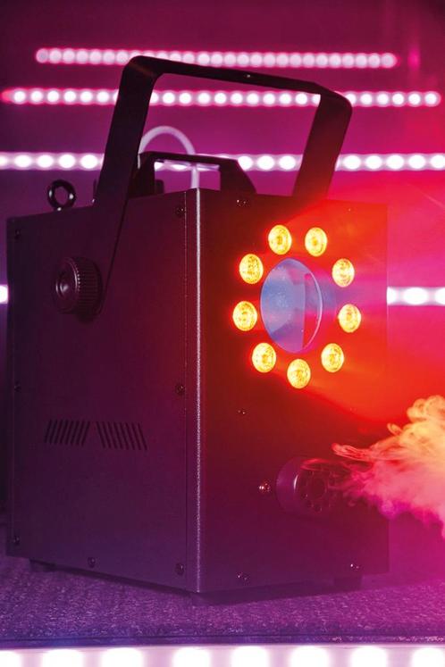 QTX Compact LED Fog Machine With RGB Moonflower Effect 400W, Muziek en Instrumenten, Licht en Laser