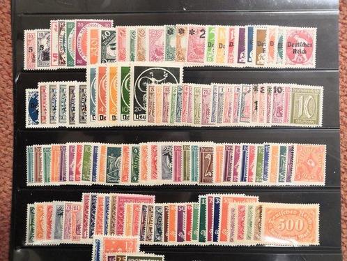 Duitse Rijk 1919/1923 - Inflatie - Michel 105-337, Postzegels en Munten, Postzegels | Europa | Duitsland