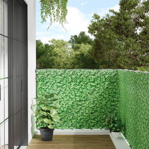 vidaXL Écran dintimité de balcon aspect de plante vert, Jardin & Terrasse, Clôtures de jardin, Neuf, Envoi