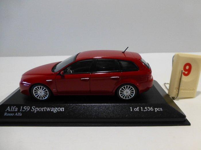 Norev, Minichamps 1:43 - Modelauto (3) - Alfa Romeo 159, Hobby & Loisirs créatifs, Voitures miniatures | 1:5 à 1:12
