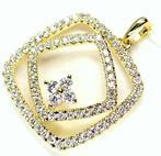 Hanger - 18 karaat Geel goud - 0.33ct. tw. Diamant, Handtassen en Accessoires, Antieke sieraden