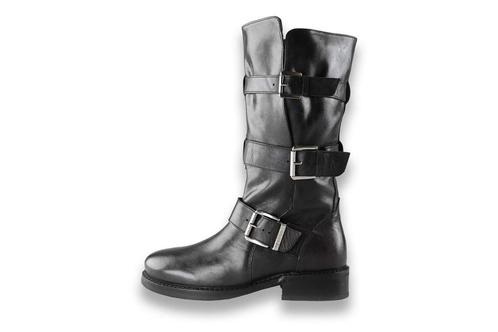 Bronx Biker Boots in maat 38 Zwart | 5% extra korting, Kleding | Dames, Schoenen, Zwart, Zo goed als nieuw, Overige typen, Verzenden