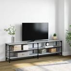 vidaXL Meuble TV sonoma gris 180x30x50 cm bois, Verzenden