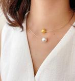 Parure - 18 karaat Geel goud Parel