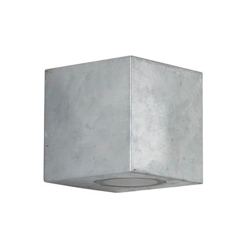 Wandverlichting modern Big Levi Muurlamp Zilver, Tuin en Terras, Buitenverlichting, Verzenden