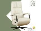 Leren elektrisch relaxfauteuil Core, Ophalen of Verzenden