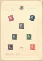 België 1936 - Luxevelletjes  Poortman in de Nederlandse, Postzegels en Munten, Gestempeld