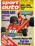 1974 SPORT AUTO MAGAZINE 10 DUITS, Ophalen of Verzenden