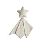 Mushie Knuffeldoekje - Lovely Blanket Star Beige, Ophalen of Verzenden, Nieuw