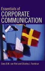 Essentials Of Corporate Communication 9780415328265, Verzenden, Charles J Fombrun