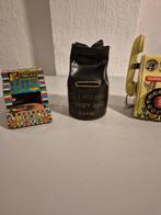 Spaarpot (3) - onbe - 3 keer vintage spaarpotte, Antiek en Kunst