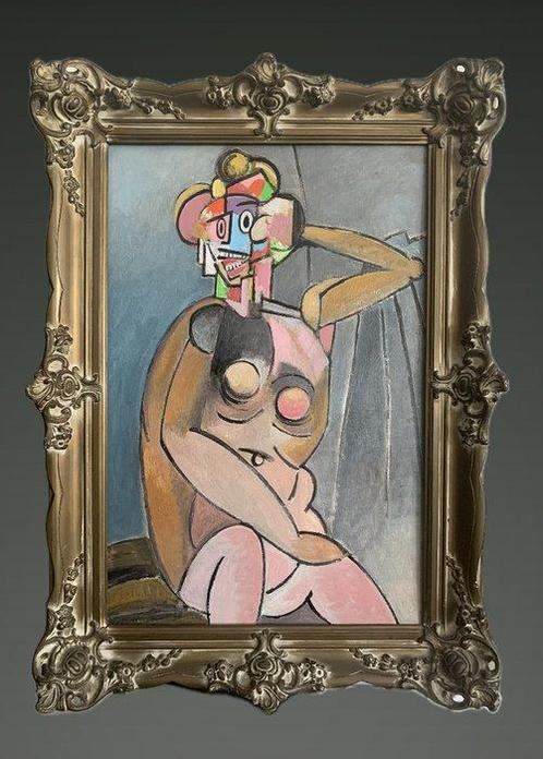 Carola Castro - “Naif but always thinking”, Antiek en Kunst, Kunst | Schilderijen | Modern